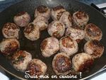 Boulettes boeuf farcies tome sauce fromage 12