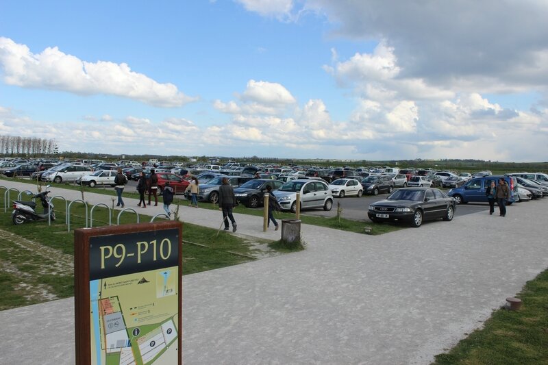 Mont-Saint-Michel parking VEOLIA Transdev
