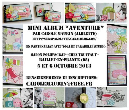 sneek mini album aventure foliescrap