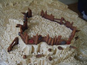 Table de jeu désert rocheux avec décors Orks FINAL (17)