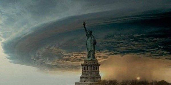 fake ouragan New york