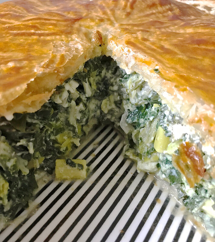 tourte verte