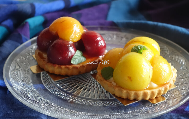 tartelettes prunes crème amandine 2