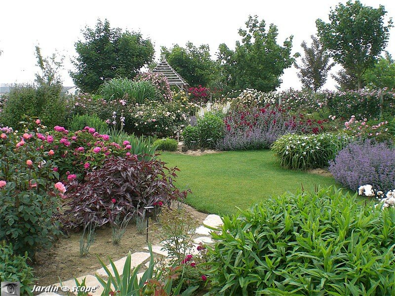 Visite du nouveau jardin…