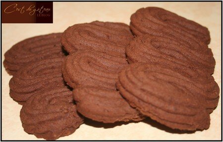 Sablés viennois au cacao de P. Hermé recettes Glace au cacao et beurre de cacahuètes