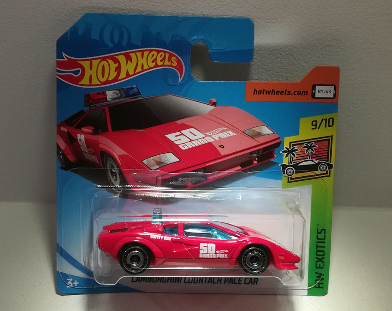 Lamborghini Countach Pace Car (Hotwheels)