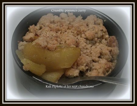 crumble pommes curry 009
