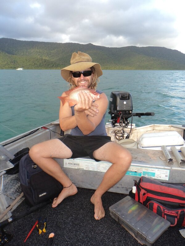 Cap'taine Paul aux commandes! Airlie Beach, 23/02/14. Aurore Fossard De Almeida.