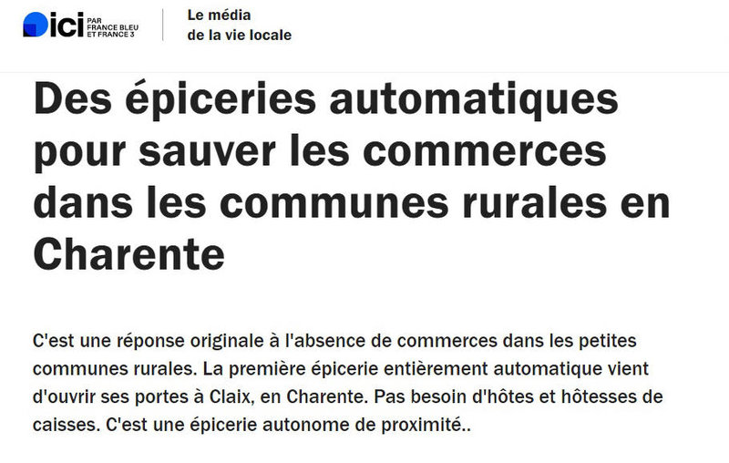 épicerie charente