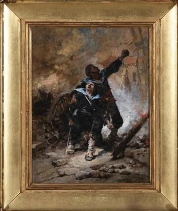 Beauquesne, les soldats blessés