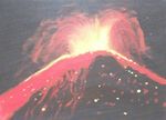 un volcanAcrylique