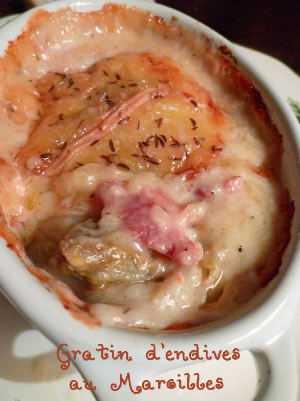 gratin endives