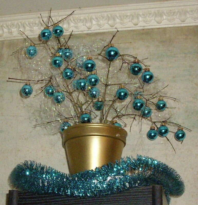 arbre aux boules bleues 2008