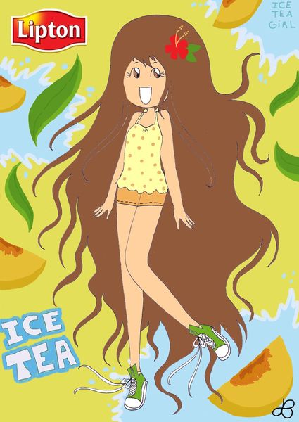 ice tea girl