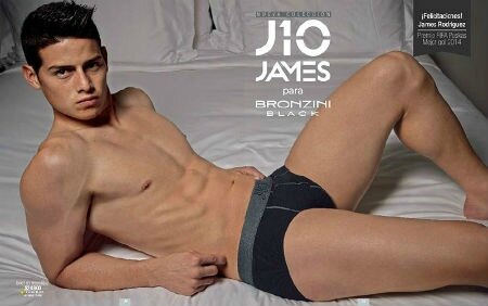 James Rodriguez – model pour Bronzini Black