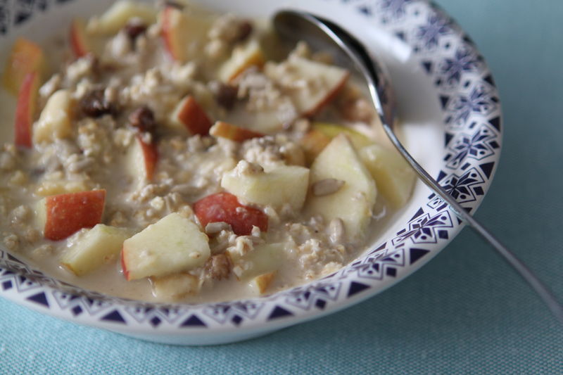 Petit déjeuner aux flocons davoine et aux fruits recettes Petit déjeuner aux flocons davoine et aux fruits