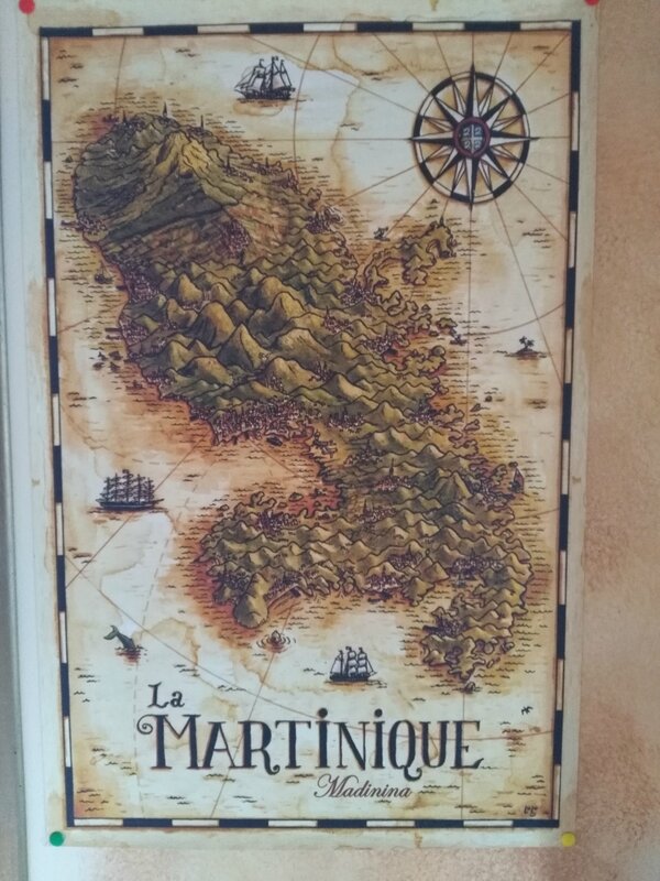 2 - Carte Martinique