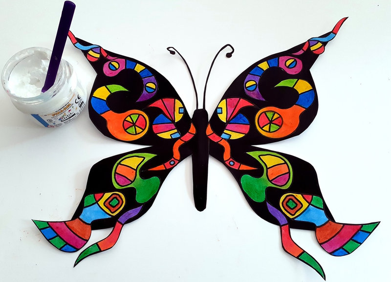 432-Fleurs Printemps - Papillon Kandinsky (53)