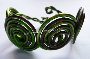 bracelet_spirales_marron_vert