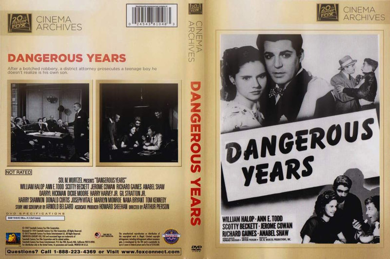 DVD-Dangerous_Years-US-2