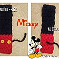 <b>Crochet</b> : Des marque-pages <b>Disney</b>