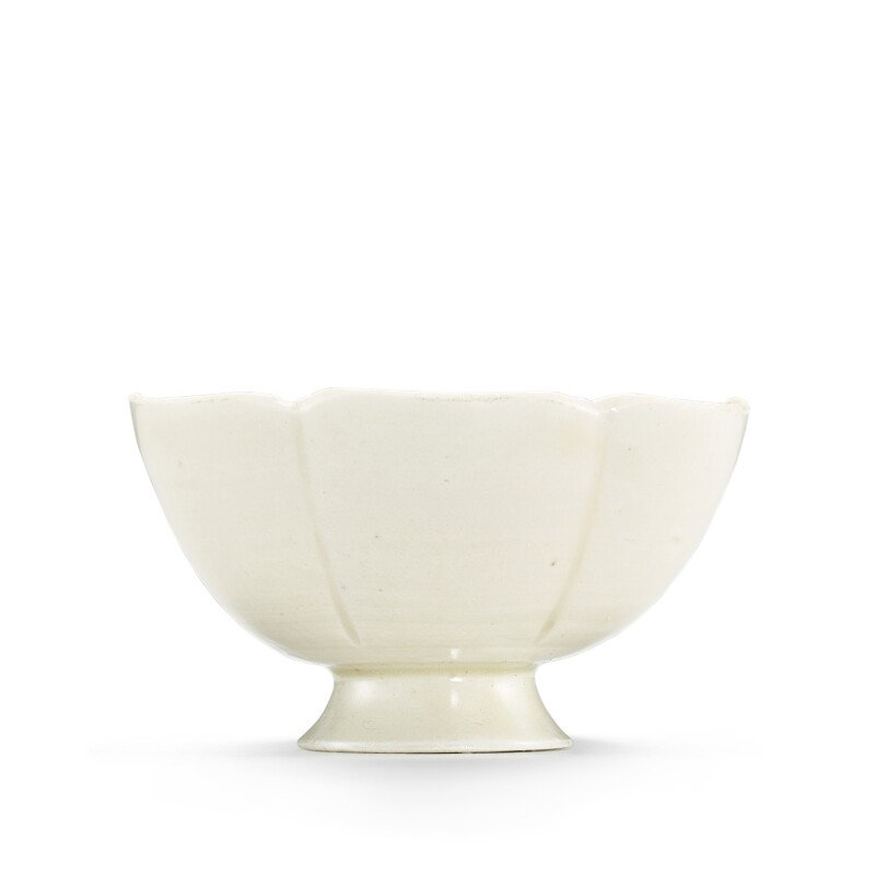 A Dingyao lobed cup, Northern Song dynasty (960-1127)