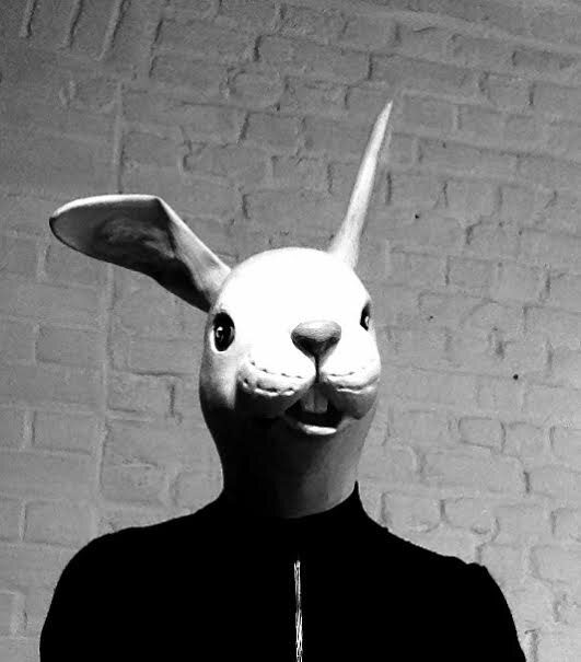 pale pale music rabbit head tête de lapin 2