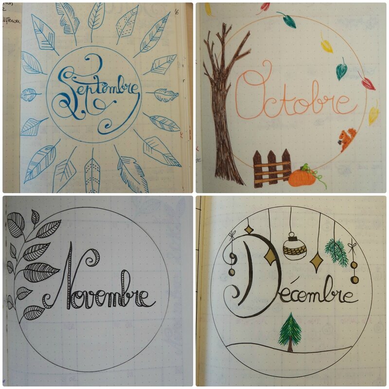 Bullet Journal Cam&Drey bricolent