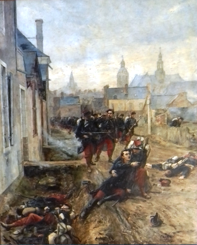 Crès, Mort du sous-lieutenant Richard, élève du Prytanée militaire, à la Flèche, le 24 janvier 1871