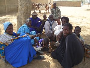 les hommes de la famille FATOMA Mali