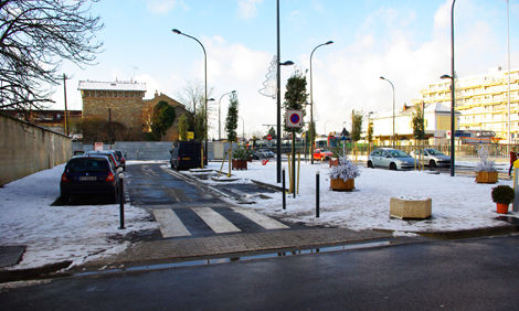 Franconville sous la neige