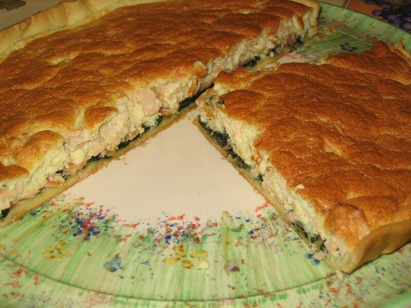 Tarte saumon