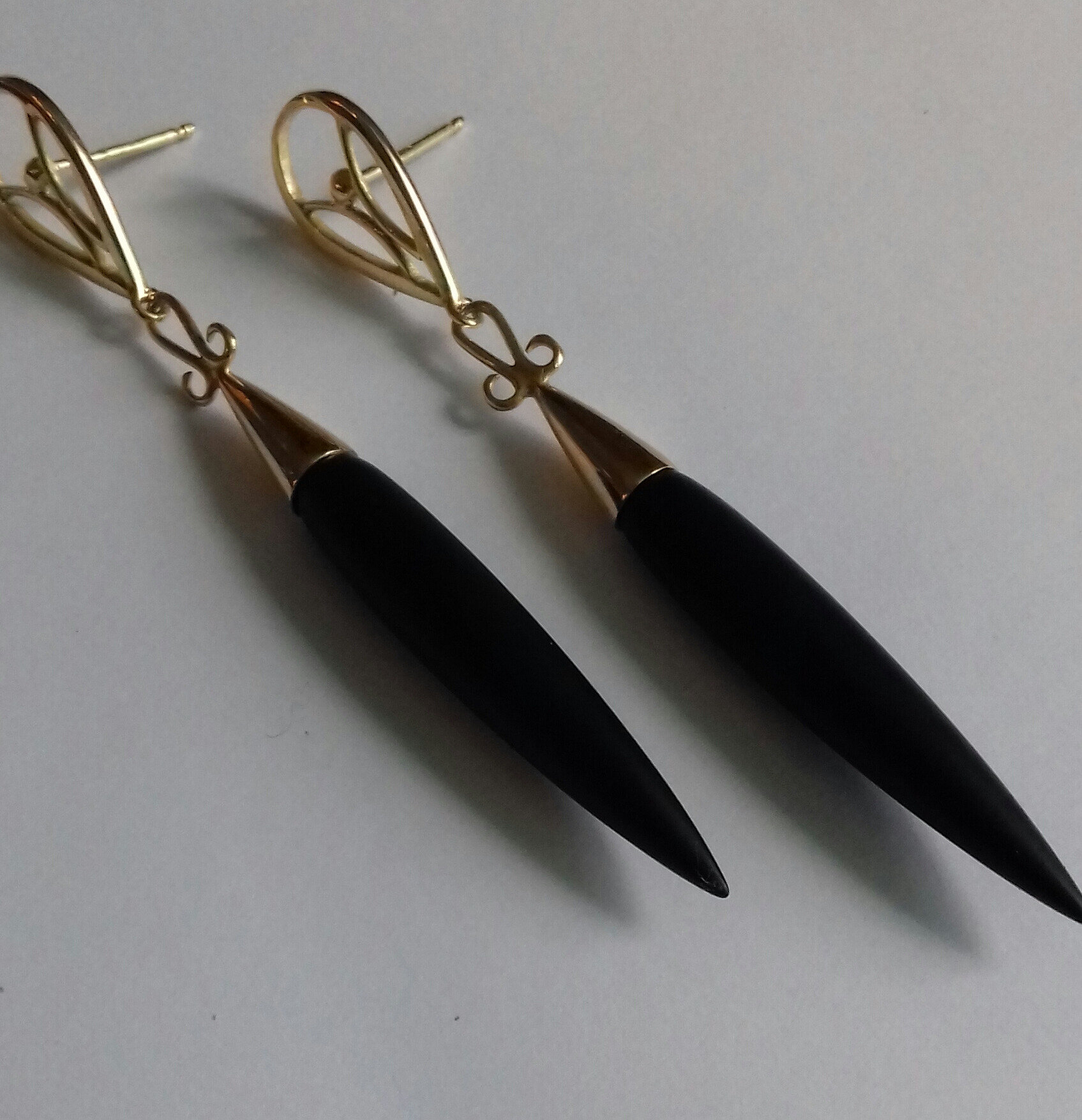 or jaune agate noir mat