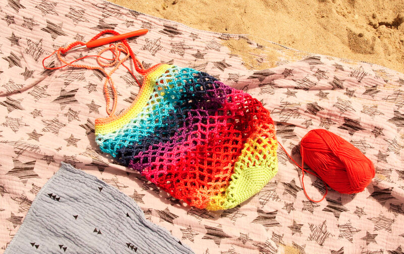 rainbow it bag plage