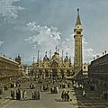 Bernardo Bellotto (Venice 1722 - 1780 Warsaw), Venice, <b>Piazza</b> <b>San</b> <b>Marco</b> looking East towards the Basilica