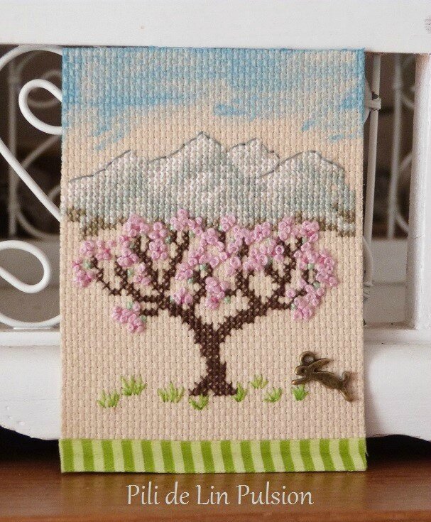 ATC Arbre en fleur (2)