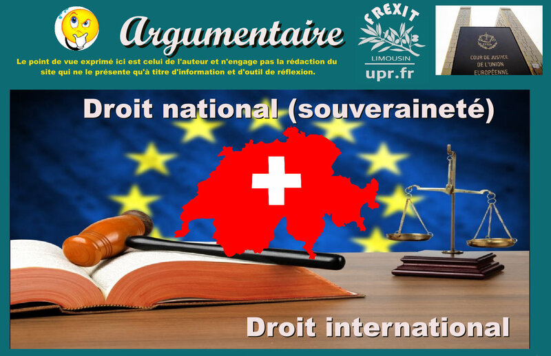 ARG SUISSE DROIT NATIONAL