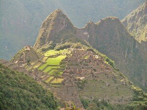 Machu Picchu,vue d'ensemble
