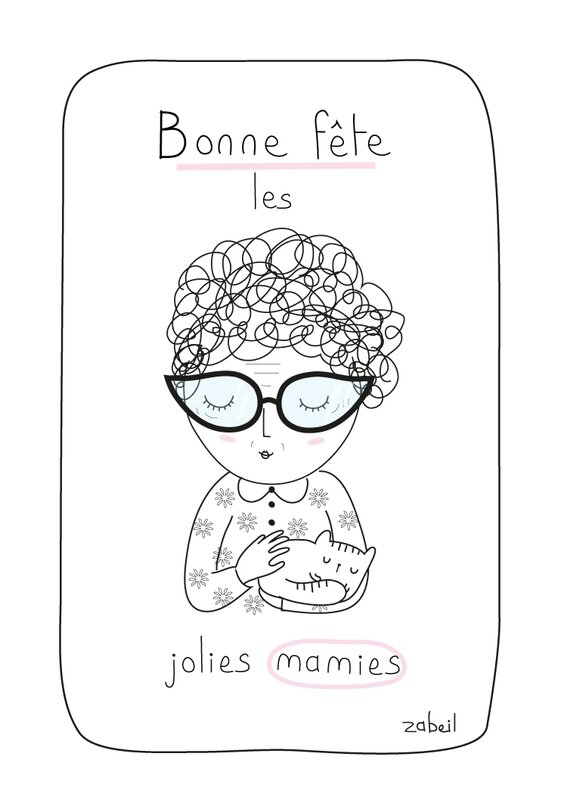 bonne fête les mamies by zabeil