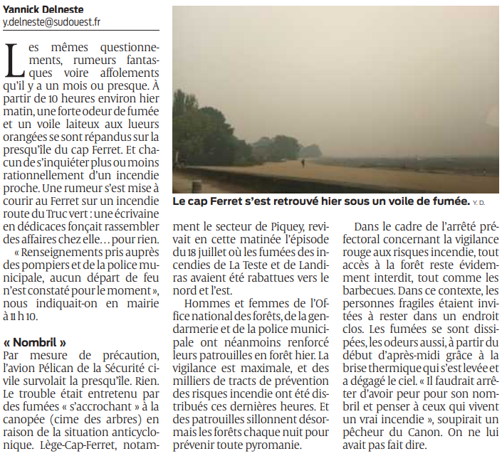 2022 08 12 SO Les fumées se sont répandues sur la presqu'ile2
