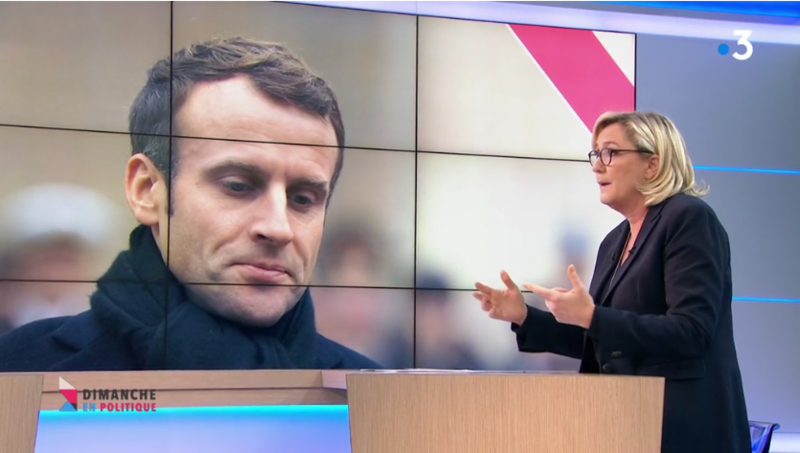 MLEPEN MACRON MEDIA DIXIT WORLD