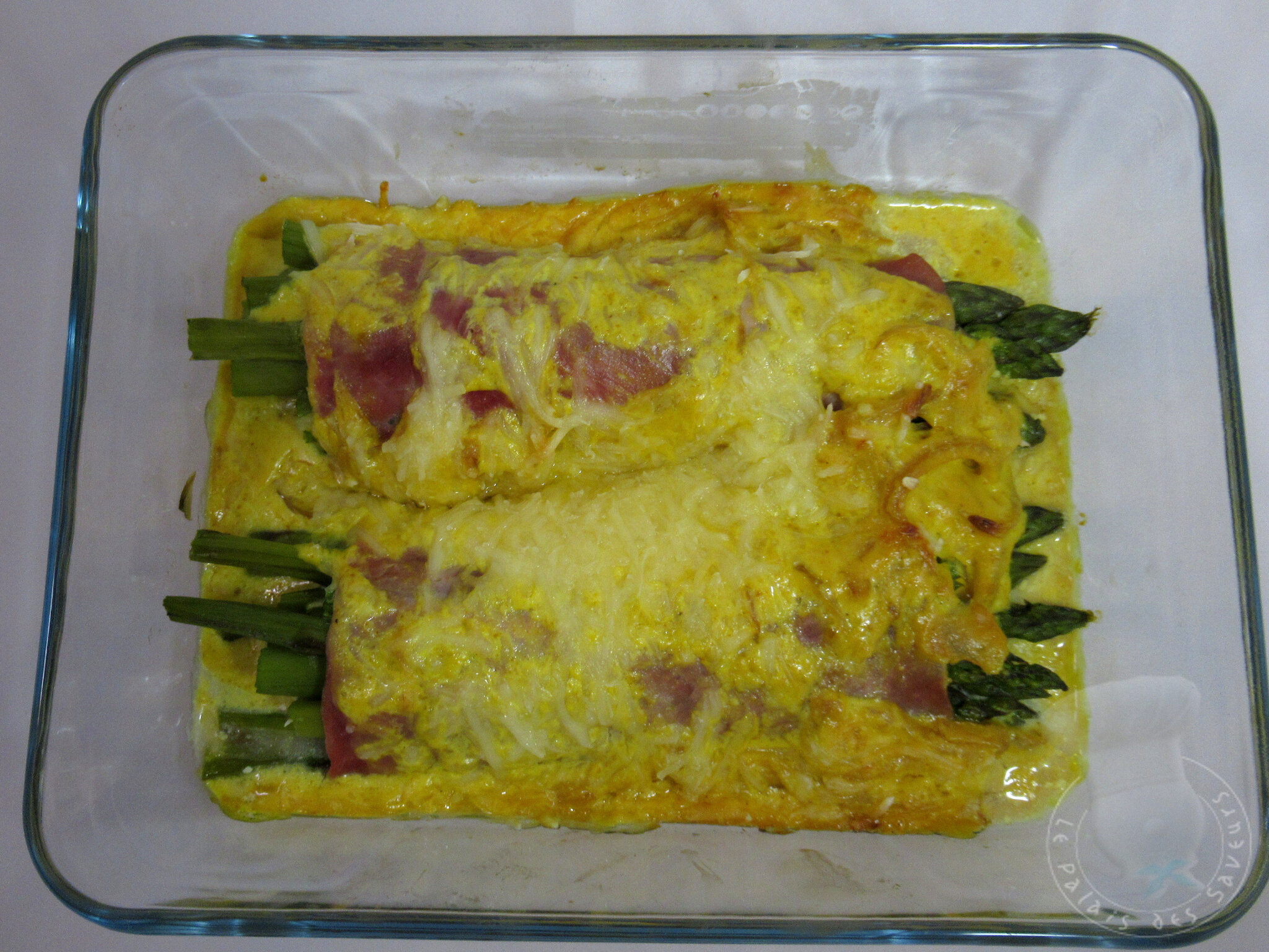 Roulés de jambon aux asperges vertes