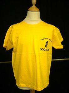 Tee shirt enfant member jaune face - 12