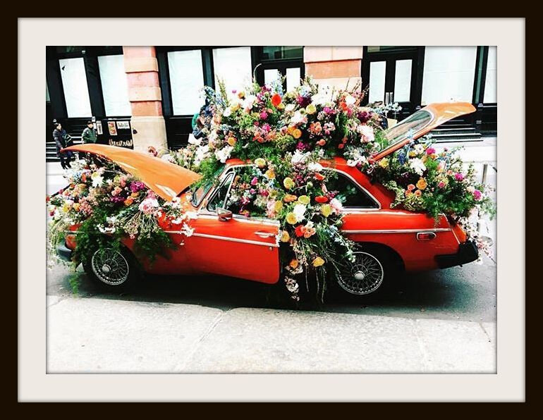 car fleurs