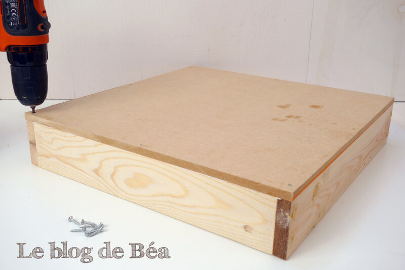 DIY calendrier de l'Avent en planches de palette