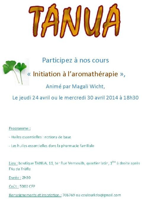 Tanua aromathérapie