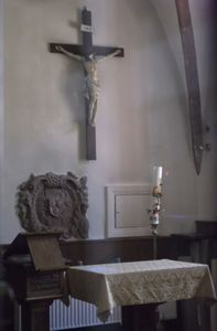 Intérieur de la sacristie