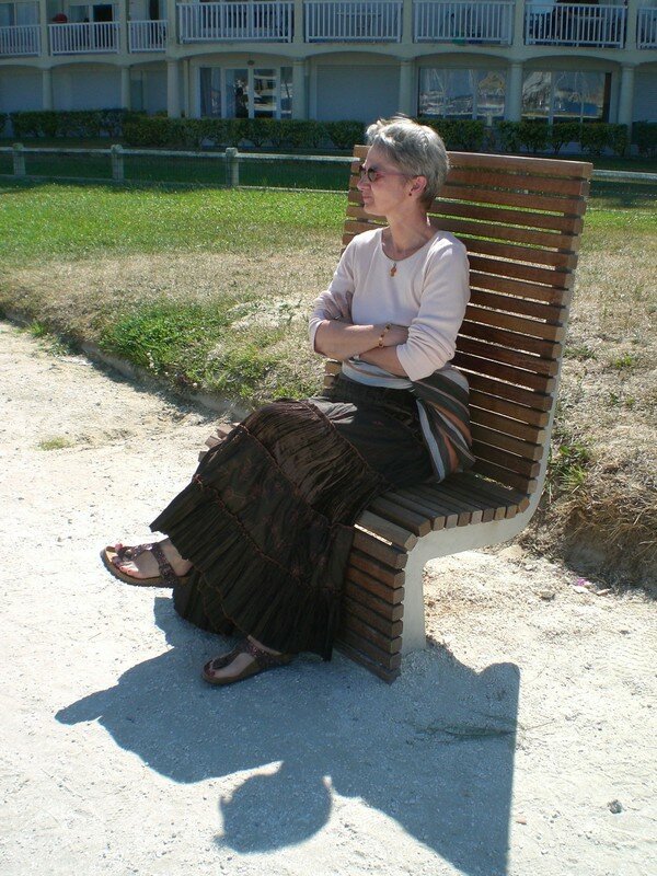Banc face à la mer à Arcachon (33)