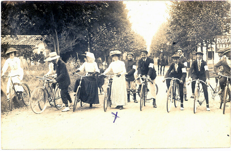 rallye cycliste 1910
