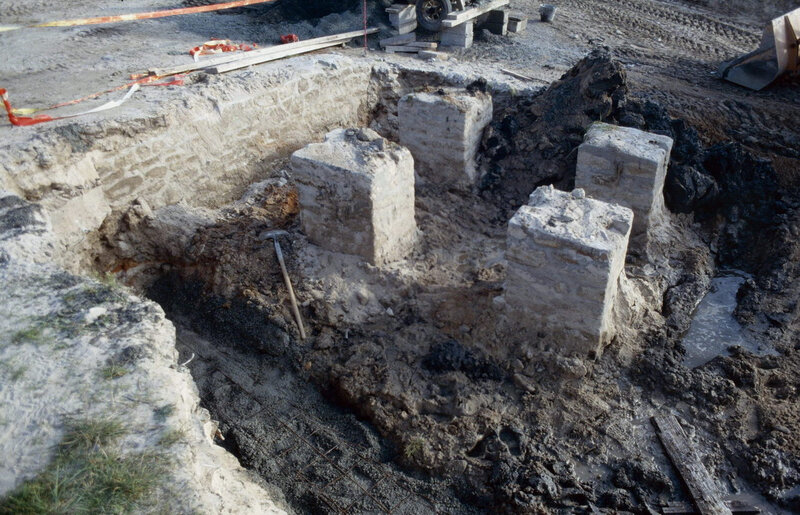 Ch39 - Construction de la cale du Loch en fin 1988 a